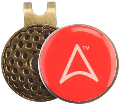 

Smash Hat Clip Golf Ball Marker(Gold, Set of 1)