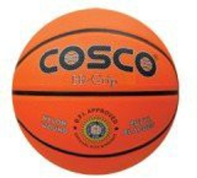Cosco Hi-Grip Basketball - Size: 7(Pack of 1, Orange)