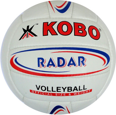 

Kobo Radar-18p Volleyball - Size: (Pack of 1, White