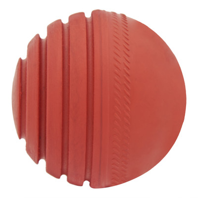 Omtex Wobble Ball Cricket Leather Ball(Pack of 1, Red)