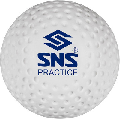 

SNS PRACTICE DIMPLE Hockey Ball(Pack of 6, White)