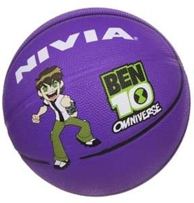 

Nivia BEN10 Omniverse Basketball - Size: 1(Purple)
