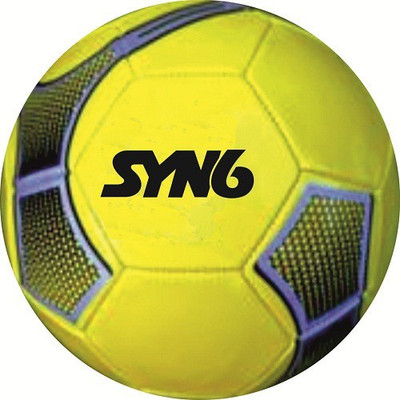 

SYN6 1.25 mm Glossy PVC Triple Layer Football - Size: (Pack of 1, Multicolor