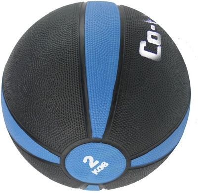 

Cofit Two Tone Color Medicine Ball(Weight: 2 Kg, Black, Blue)