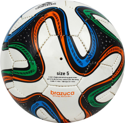 

Sagar Brazuca Football - Size: (Pack of 1, White