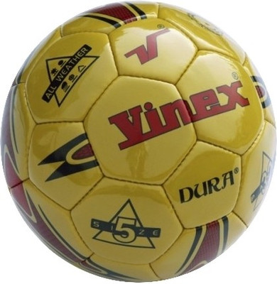 

Vinex Dura Football - Size: (Gold, Golden