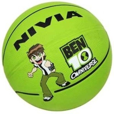 

Nivia BEN10 Omniverse Basketball - Size: 5(Green)