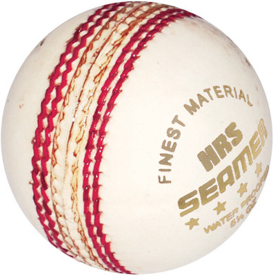 

HRS Seamer White Leather Cricket Leather Ball(Pack of 1, White)