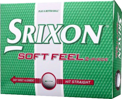 

Srixon Soft Feel Golf Ball(Pack of 12, White)