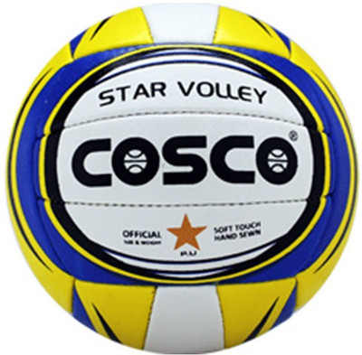 

Cosco Star Volleyball - Size: 4(Pack of 1, Multicolor), Assorted