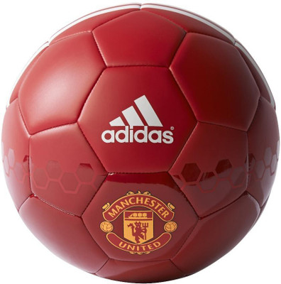 

ADIDAS MUFC Football - Size: (Pack of 1, Red, Red, White, Powred;reared;white