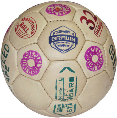 

Brawn 32 Panel Shooting Ball - Size: 5(Pack of 1, Multicolor)