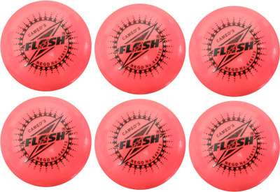 

Flash WIND BALL Cricket Rubber Ball(Pack of 6, Orange)