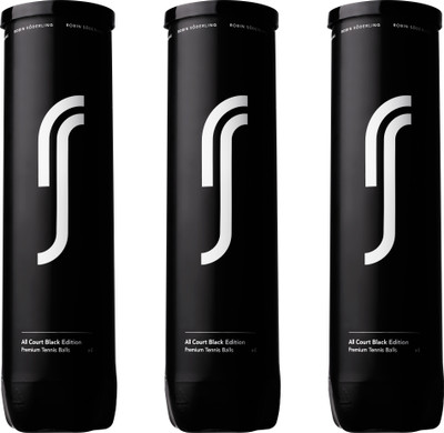 

RS All Court Black Edition Tennis Ball(Pack of 12, Green)