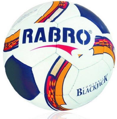 

Rabro Black-Jack1 Football - Size: 5(Pack of 1, Multicolor)