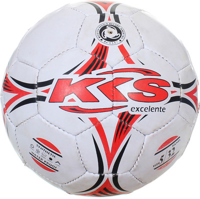 

AS Excelente Football - Size: (Pack of 1, White, Red
