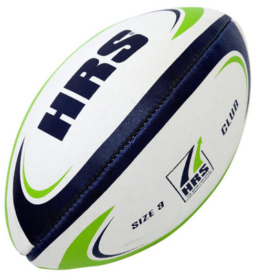 

HRS Club Rugby Ball - Size: 3(Pack of 1, Multicolor)