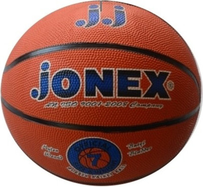 

JJ Jonex HIGH QUALITY RUBBER NO. Basketball - Size: (Pack of 1, Multicolor
