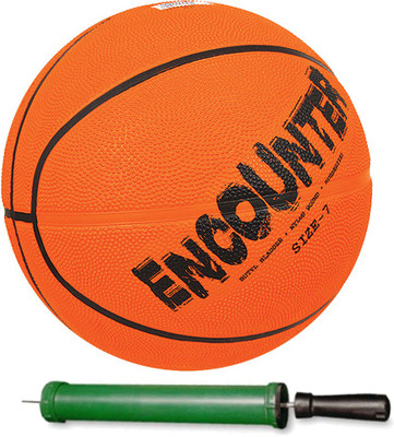 

Nivia Encounter Basketball With Pump Size-6 Basketball - Size: 6(Pack of 1, Red, Yellow, Grey, Blue, Orange)
