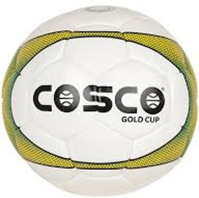 

Cosco Gold Cup Football - Size: (Pack of 1, Gold, White