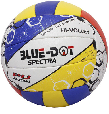 

Blue Dot Spectra Volleyball - Size: 4(Pack of 1, White)