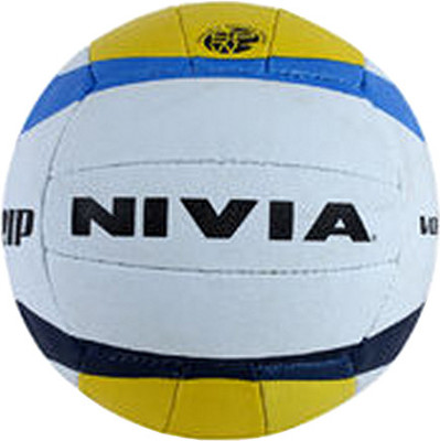 

Nivia Hi-Grip Volleyball - Size: (White, Yellow, Multicolor