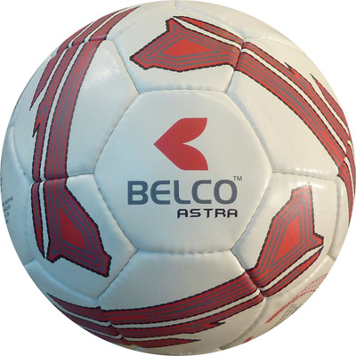 

BELCO Astra 1 Football - Size: (Pack of 1, White, Red, Black;white;red