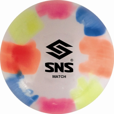 

SNS MATCH SMOOTH MULTICOLOUR Hockey Ball(Pack of 6, Multicolor)