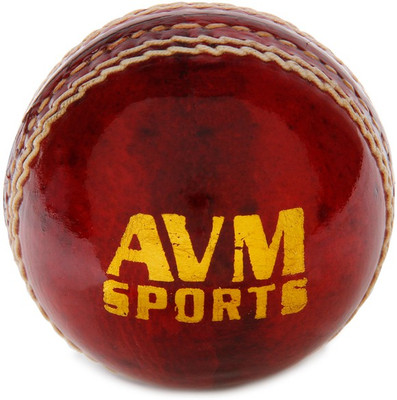 

AVM Paxton Cricket Leather Ball(Red)