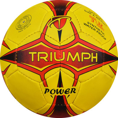

Triumph Power Yellow/Red Football - Size: (Pack of 1, Yellow, Red