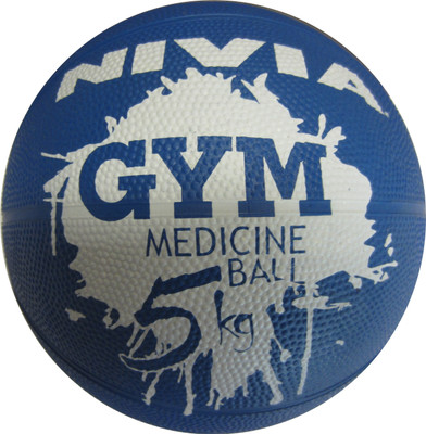 

Nivia Medicine Medicine Ball(Weight: 5 Kg, Blue)