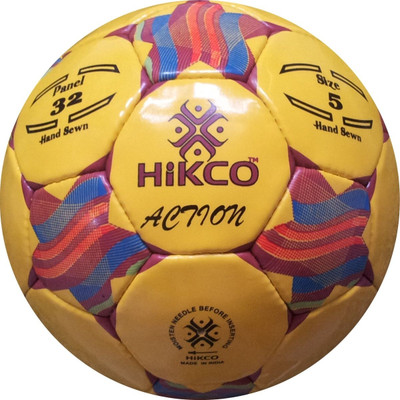 

Hikco Action Football - Size: (Pack of 1, Yellow