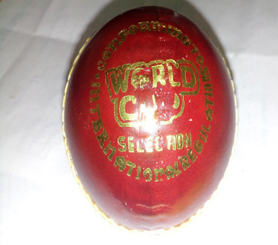 

BDM World Cup Cricket Leather Ball(Pack of 1, Red)
