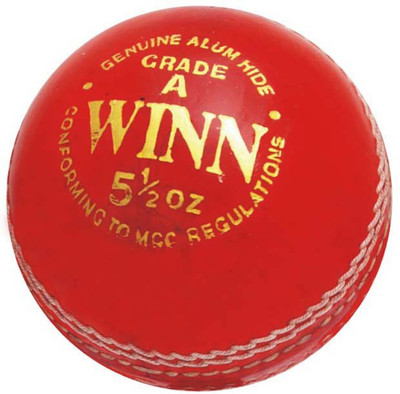 

CW Winn Leather Cricket Leather Ball(Pack of 3, Red)