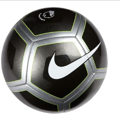 

Nike Pitch PL Football - Size: (Pack of 1, Black, Silver
