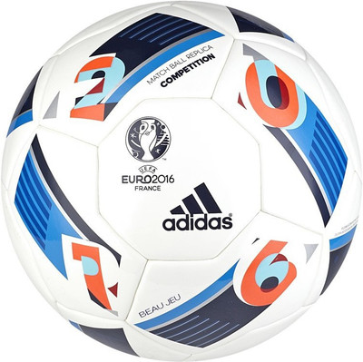 

ADIDAS Euro16 Comp Football - Size: 5(Pack of 1, Multicolor)