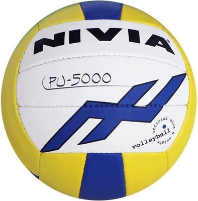 

Nivia Dynamic PU-5000 Volleyball - Size: (Multicolor
