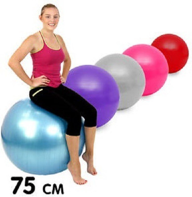 

Krypton GYM BALL Gym Ball(With Pump), Multicolor