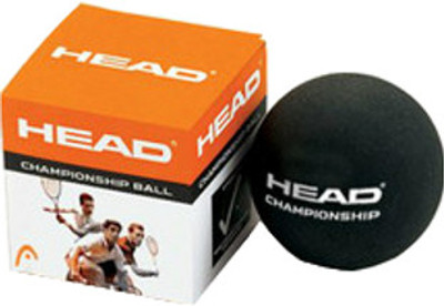 

Head Championship 2 Dot Squash Ball(Black)