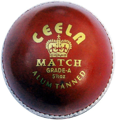 

Ceela Sports Match Cricket Leather Ball(Pack of 1, Brown)