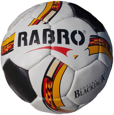 

Rabro BlackJack Football - Size: (Pack of 1, White, Multicolor