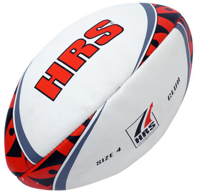 

HRS Club Rugby Ball - Size: 4(Pack of 1, Multicolor)