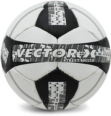 

Vector X Street Soccer Football - Size: (Pack of 1, White, Black