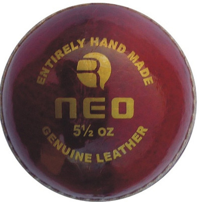 

Rmax Neo Red Color Cricket Leather Ball(Pack of 1, Red)