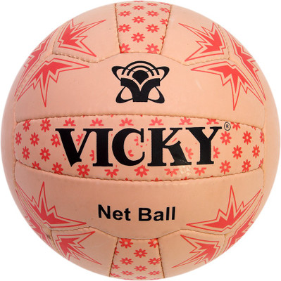 

Vicky NetBall Netball - Size: 5(Pack of 1, Red)