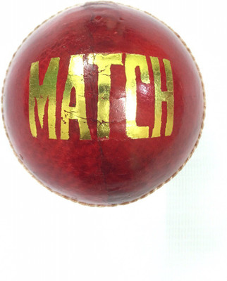 

Red Rock Match Cricket Leather Ball(Pack of 1, Red)