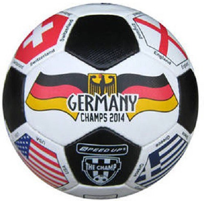 

Speed Up Multi Flag Kick Off Leatherite Football - Size: (Pack of 1, Multicolor