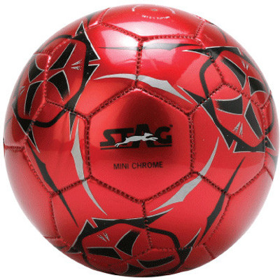 

Stag Mini Chrome Football - Size: (Red
