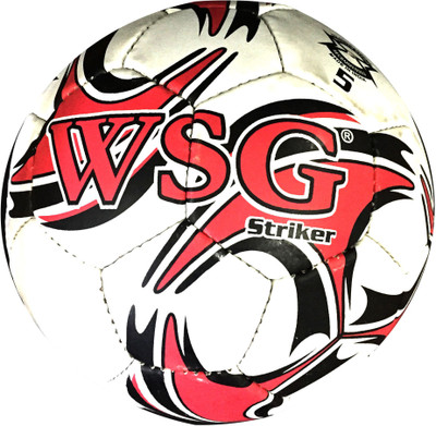 

WSG Striker Football - Size: 5(Pack of 1, Multicolor)