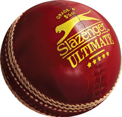 

Slazenger Ultimate Cricket Leather Ball(Pack of 1, Red)